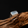 Bague Elysia Brute Argent