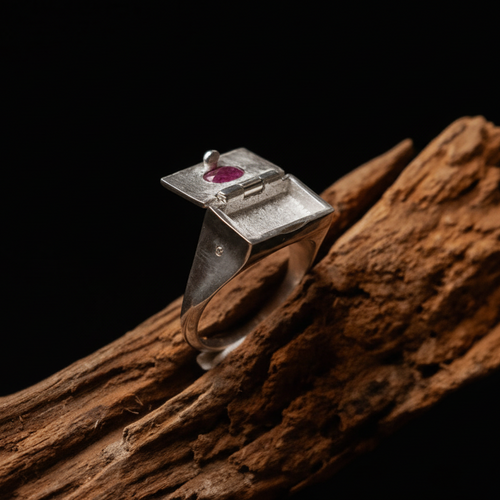 Bague Elysia Tryptique Argent