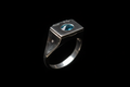 Bague Elysia Tryptique Argent