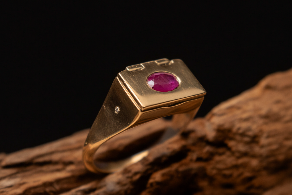 Bague Elysia Tryptique Vermeil