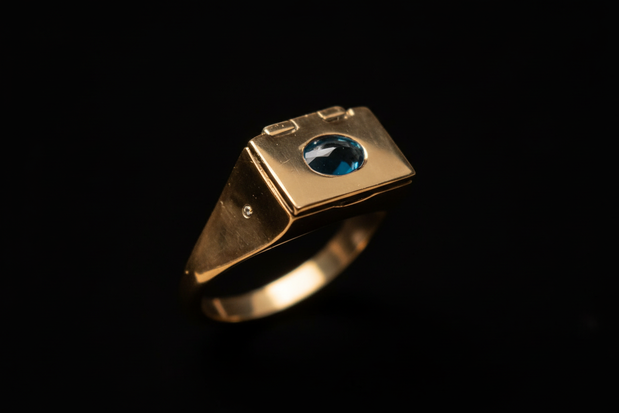 Bague Elysia Tryptique Vermeil