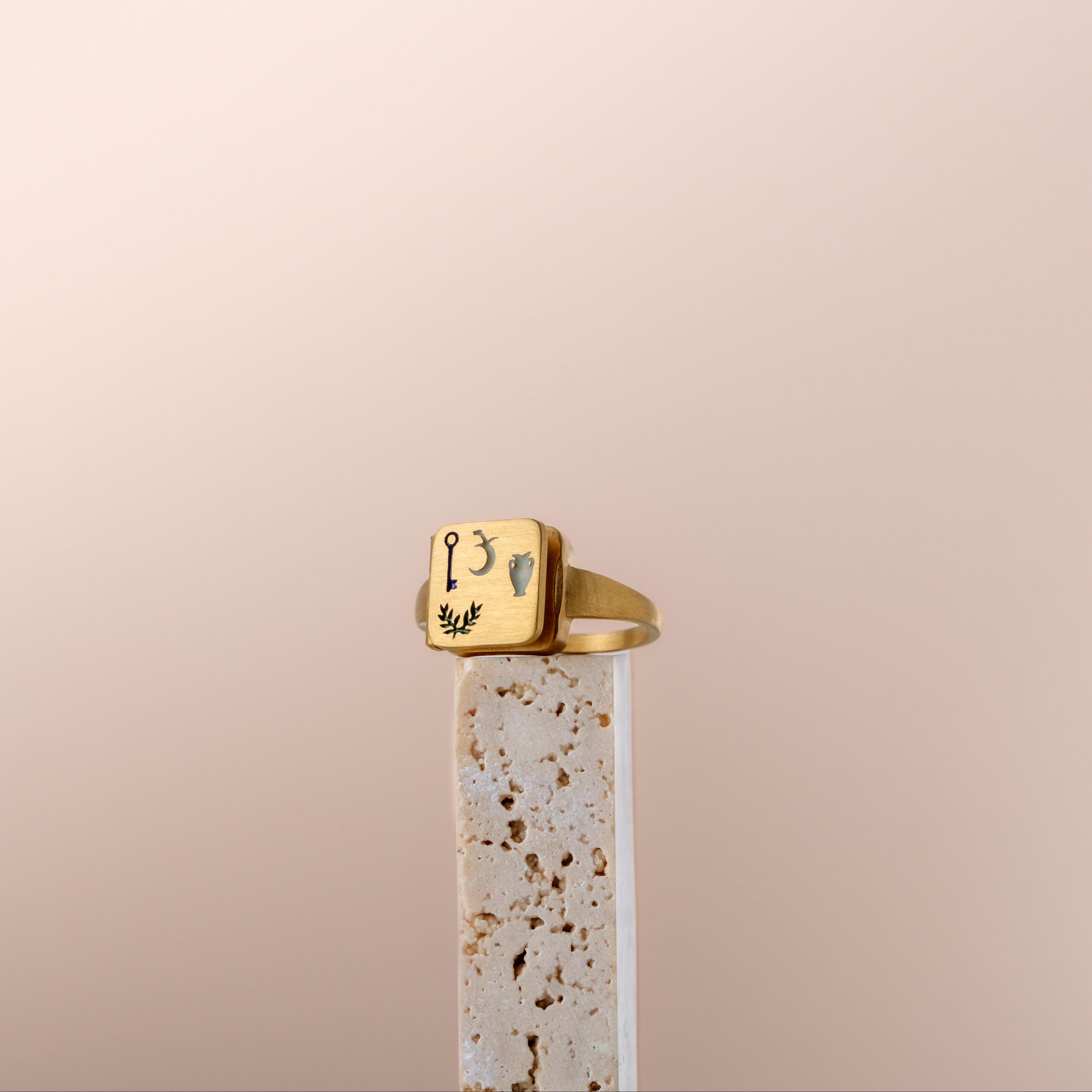 Bague Poison Aletheia Vermeil