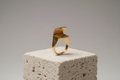 Elysia Essential Vermeil en Vermeil — pierre saphir | Bague Charlotte Champagne