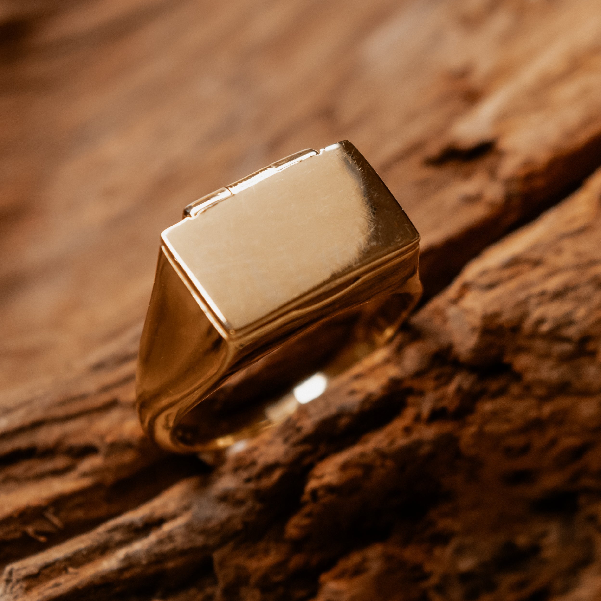 Bague Elysia Brute Vermeil