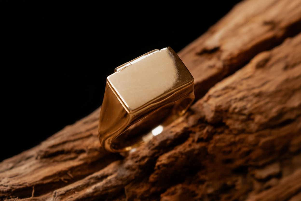 Bague Elysia Brute Vermeil