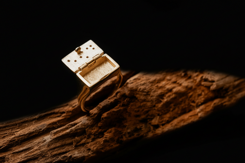 Bague Elysia Braille Vermeil