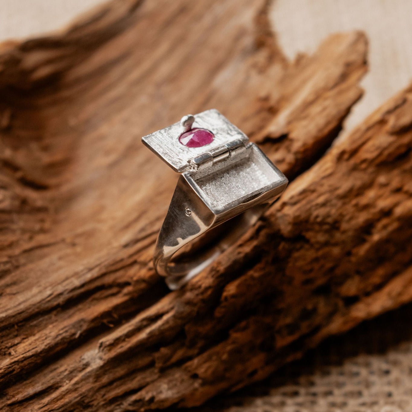 Bague Elysia Tryptique Argent