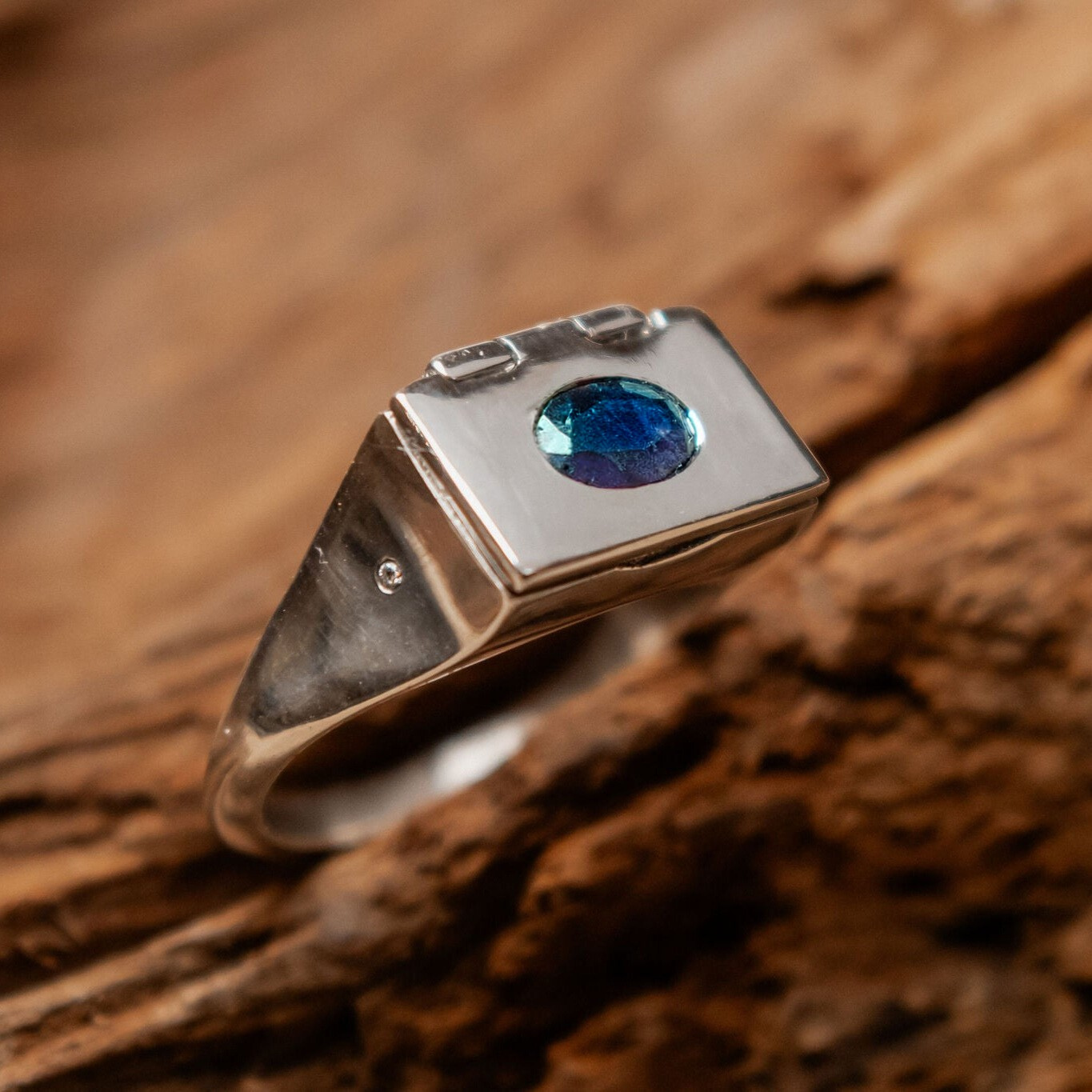 Bague Elysia Tryptique Argent