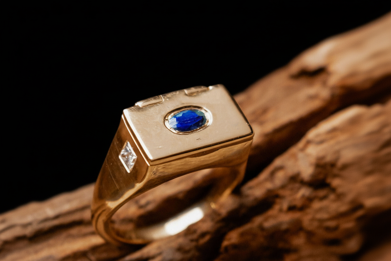 Bague Elysia Tryptique Vermeil