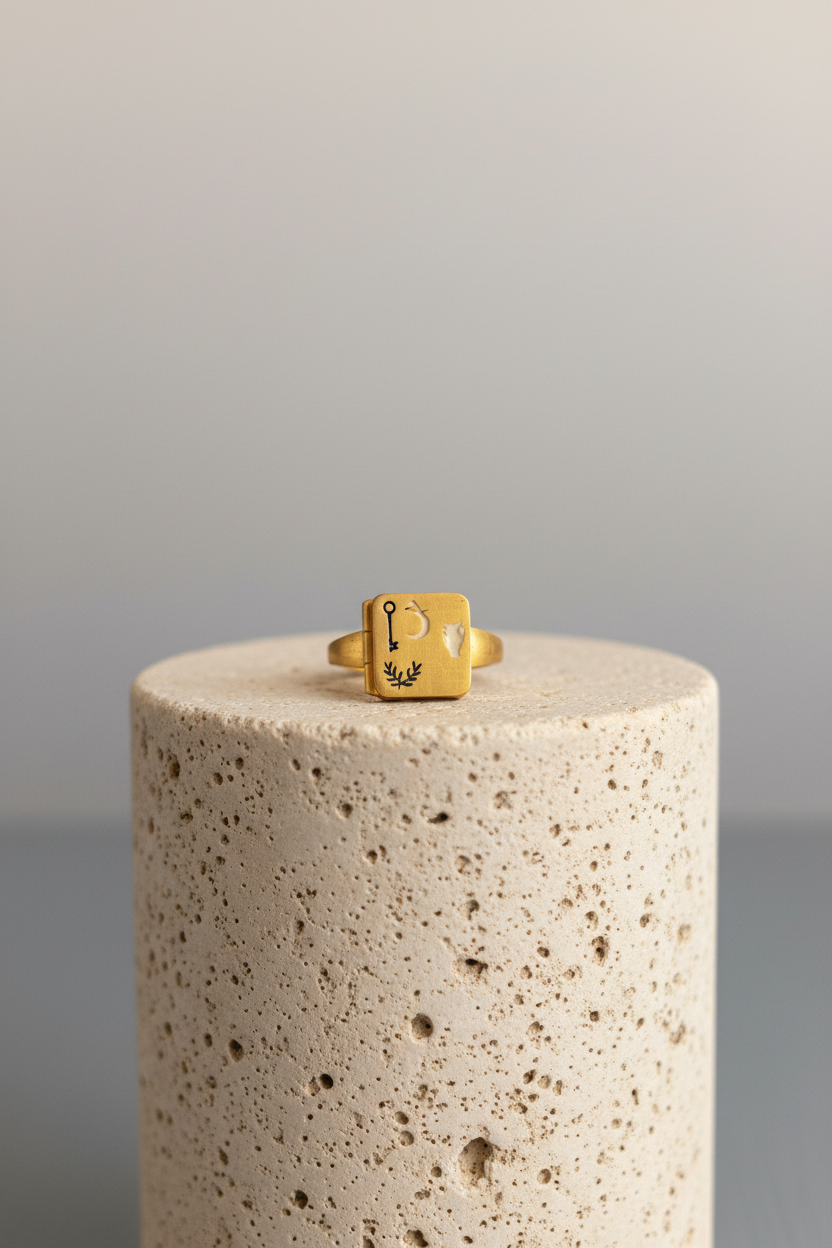 Bague Poison Aletheia Vermeil